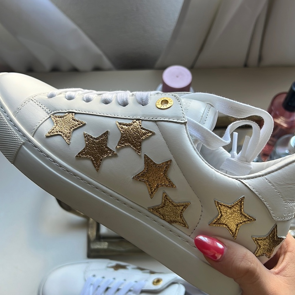 Zadig & Voltaire Star Patch Sneakers